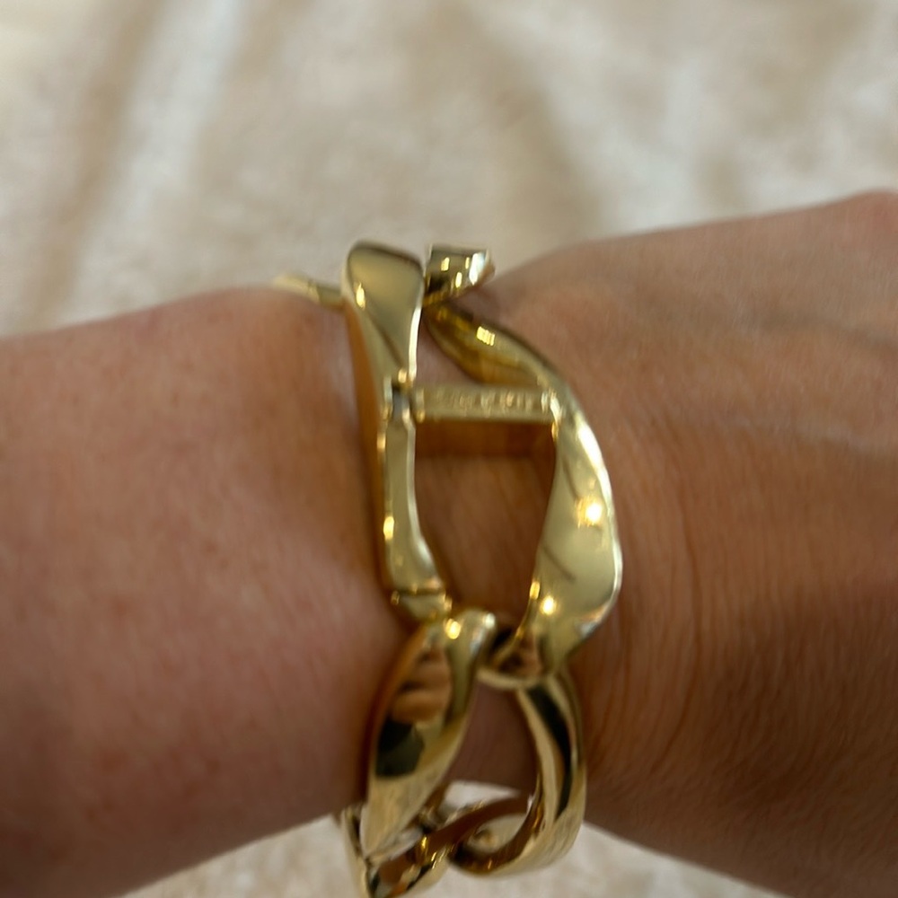 14 ct gold plated Rebekah bracelet